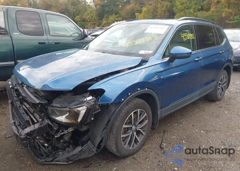 2019 Volkswagen Tiguan z USA, uszkodzony, nr VIN 3VV2B7AX5KM126668